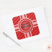 Stickers Joyeux anniversaire (Enveloppe)