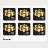 Stickers Joyeux anniversaire (Feuille)