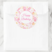 Stickers Joyeux anniversaire (Sac)