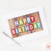 Stickers Joyeux anniversaire (Enveloppe)