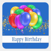 Stickers Joyeux anniversaire (Devant)