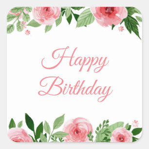Stickers Joyeux anniversaire