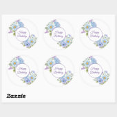 Stickers Joyeux anniversaire (Feuille)