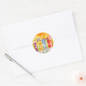 Stickers Joyeux anniversaire (Enveloppe)