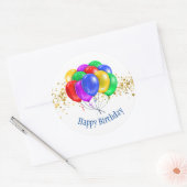 Stickers Joyeux anniversaire (Enveloppe)