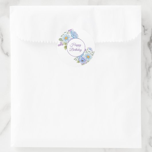 Stickers Joyeux anniversaire (Sac)