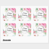 Stickers Joyeux anniversaire (Feuille)