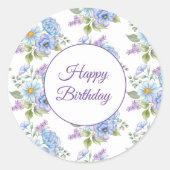 Stickers Joyeux anniversaire (Devant)