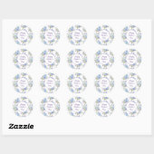 Stickers Joyeux fête des mères (Feuille)