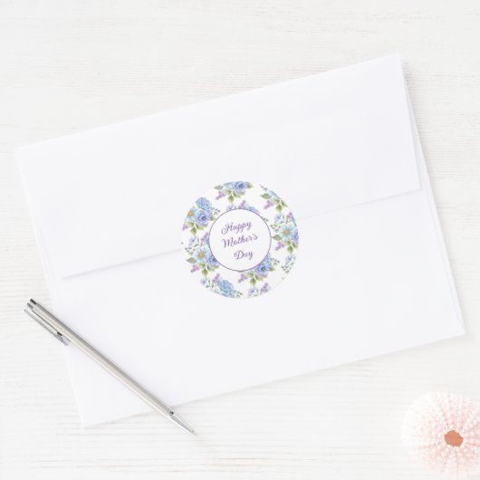 Stickers Joyeux fête des mères (Enveloppe)