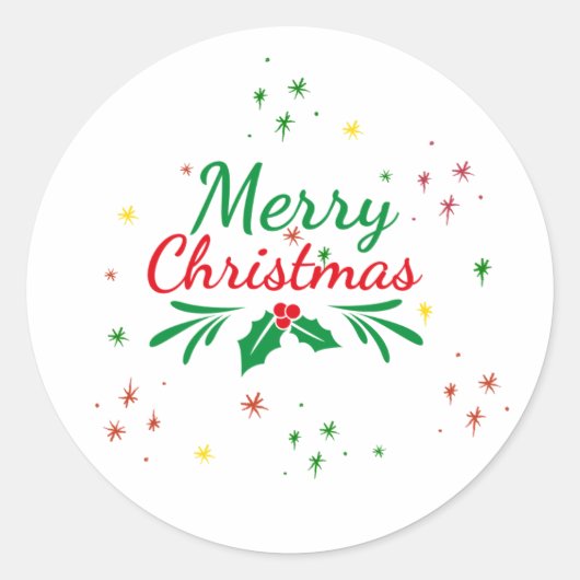 Stickers Joyeux Noël (Devant)