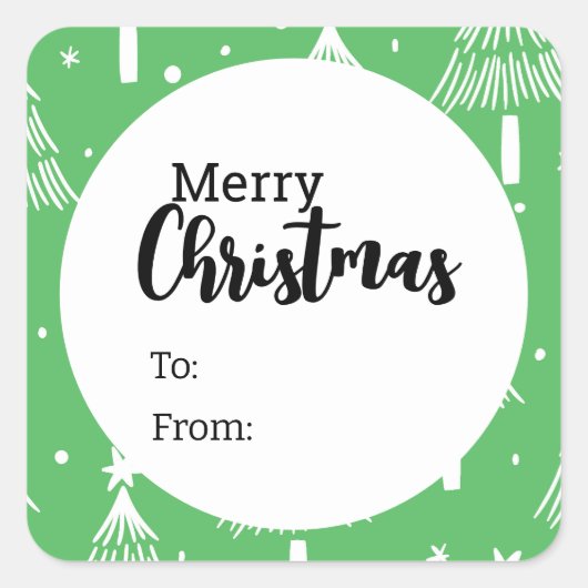 Stickers Joyeux Noël (Devant)