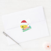 Stickers Joyeux Noël Emoji Winking (Enveloppe)