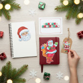 Stickers Joyeux Noël Père Noël