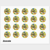 Stickers Joyeux Purim (Feuille)
