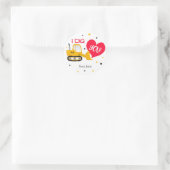 Stickers Joyeux Saint Valentin (Sac)