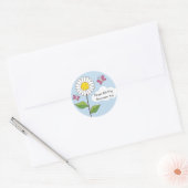 Stickers Joyeux Smily & Papillons RSVP (Enveloppe)