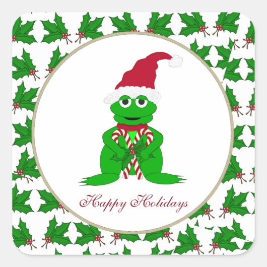 Stickers Joyeux Vacances (Devant)