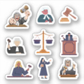 Stickers Juge (Devant)