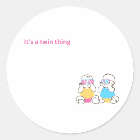 Stickers jumeaux (Devant)