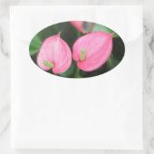 Stickers - Jumeaux Anthurium Rose (Sac)