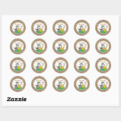 Stickers Jungle Animaux (Feuille)