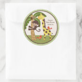 Stickers Jungle Pals/Animaux/Toppers Cupcake (Sac)
