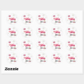 Stickers JW Retro Best Life Ever pour soeurs (Feuille)