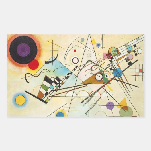 Stickers Kandinsky Composition VIII (Devant)