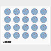 Stickers Kandinsky Sky Blue (Feuille)
