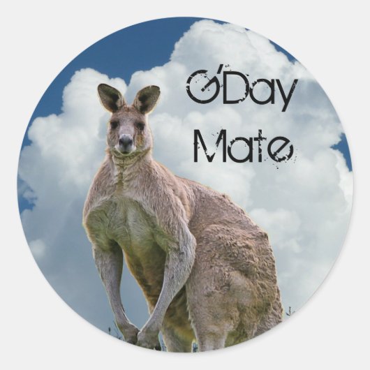 Stickers Kangaroo (Devant)