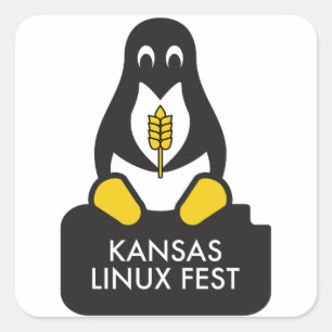 Stickers Kansas Linux Fest