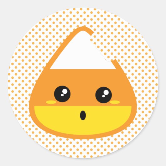 Stickers Kawaii Candy Corn (Devant)