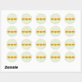Stickers Kawaii Candy Corn (Feuille)