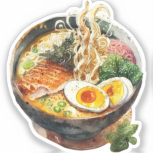 Stickers Kawaii Coréen Ramen