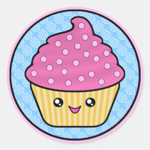 Stickers Kawaii Cuppy Cake