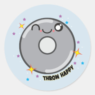 Stickers Kawaii Discus Thrower Cadeau