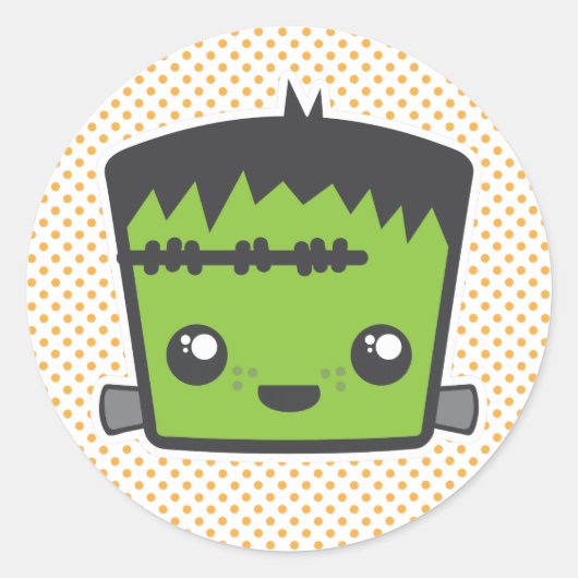 Stickers Kawaii Frankenstein (Devant)