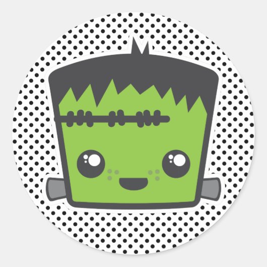 Stickers Kawaii Frankenstein (Devant)