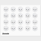 Stickers Kawaii Mummy (Feuille)