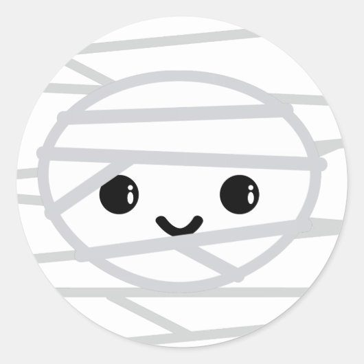 Stickers Kawaii Mummy (Devant)