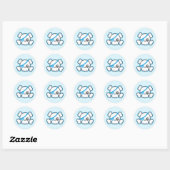 Stickers Kawaii Pirate Skull (Feuille)