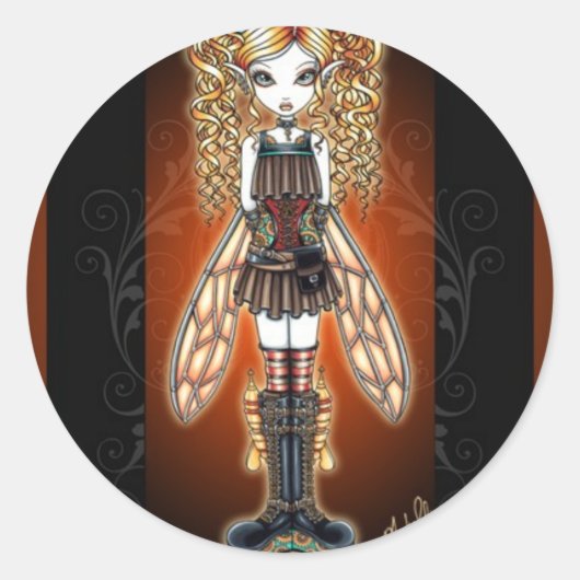 Stickers "Kayla" Steampunk (Devant)