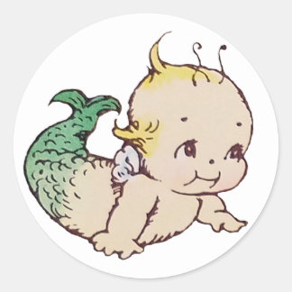 Stickers Kewpie Mermaid