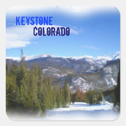 stickers Keystone Colorado (Devant)