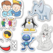 STICKERS  kids (Voorkant)