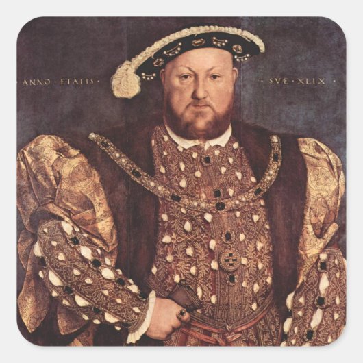Stickers King Henry VIII (Devant)