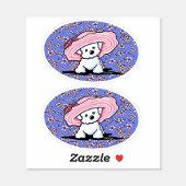 Stickers KiniArt Bichon Belle Vinyl