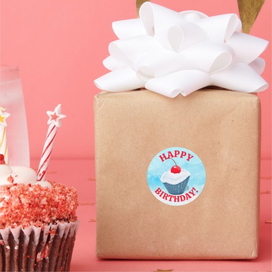 Stickers KiniArt Cupcake (Fête)