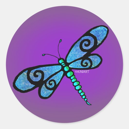 Stickers KiniArt Dragonfly (Devant)
